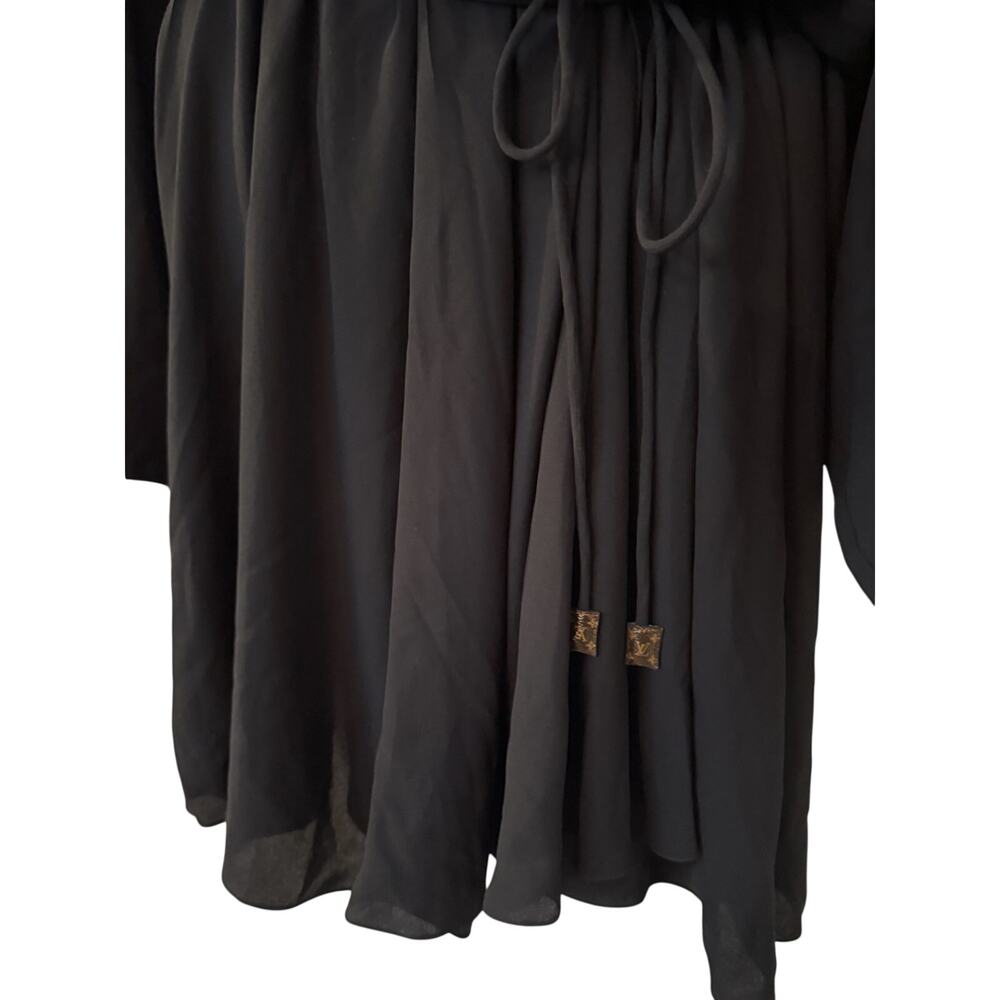 Louis Vuitton Spice Up Uniform Dress Black Belted Women’s XL Rare - Picture 5 of 8